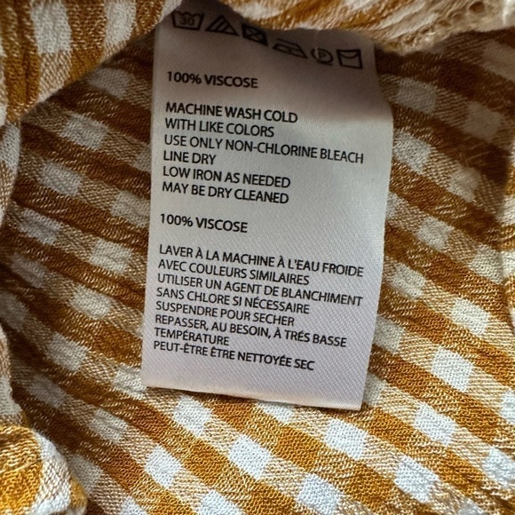 KIMCHI BLUE: RUFFLE TUBE TOP- SIZE S - Picture 4 of 6